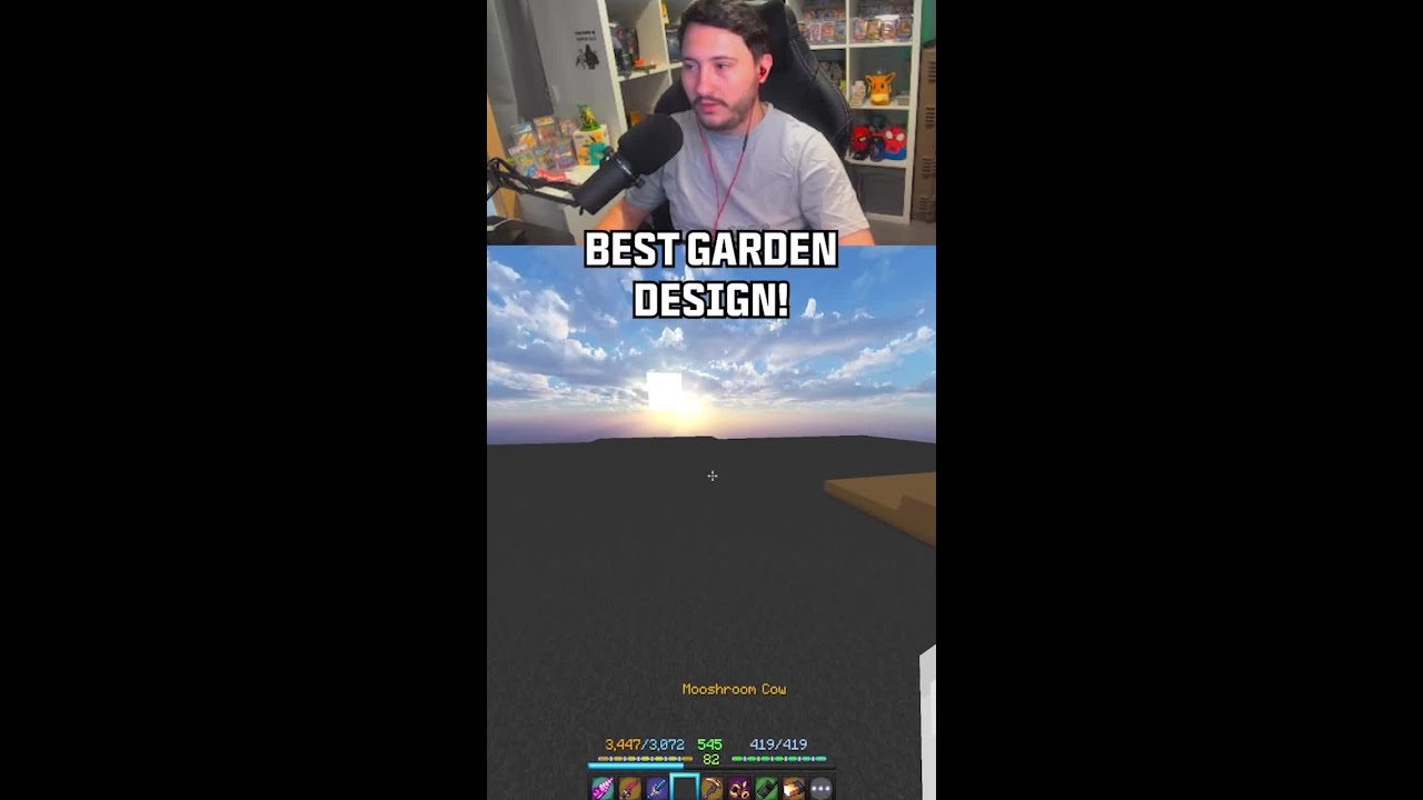 Best Garden Design | Hypixel Skyblock
