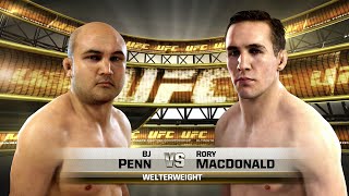 Ufc Bj Penn Vs Rory Mcdonald