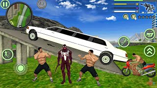Venom Spider Rope Hero Vice Town #42 - Fun at NY City Limo Car - Android Gameplay screenshot 5