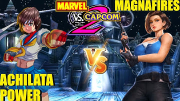 MvC2 Mvci Umvc3 MAGNAFIRES vs ACHILATA POWER pt 3