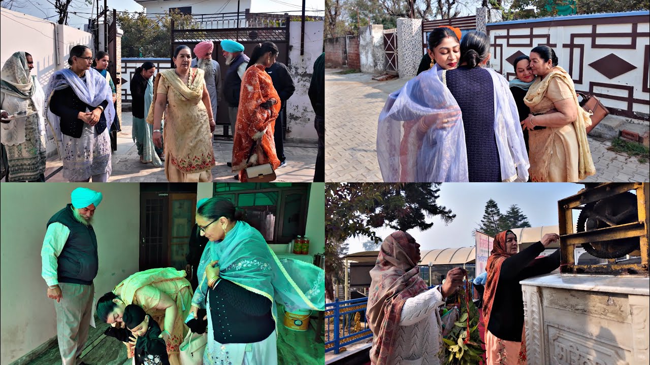 Ghar Ch Laggiyan Raunkan || Finally Saare Relatives Pahunche Neem Bannan Di Rasam Layi