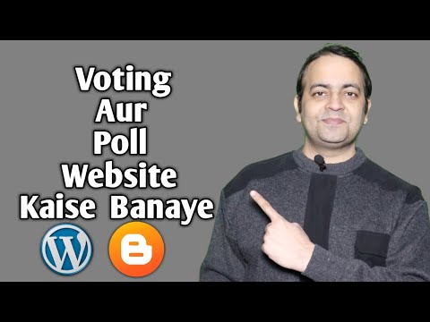 Como criar um site pesquisa ou votação no Blogger e Wordpress ???? gratuito criador pesquisa online ou fabricante