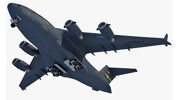 Boeing C-17 Globemaster III 3D Model