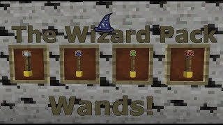 WANDS! - Minecraft: The Wizard Pack | Command Block Mod