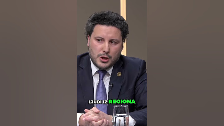 NAČISTO: Intervju - Dritan Abazović
