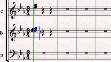 Learn Sibelius 6 in 1 Hour - Lesson 3, Mouse entry