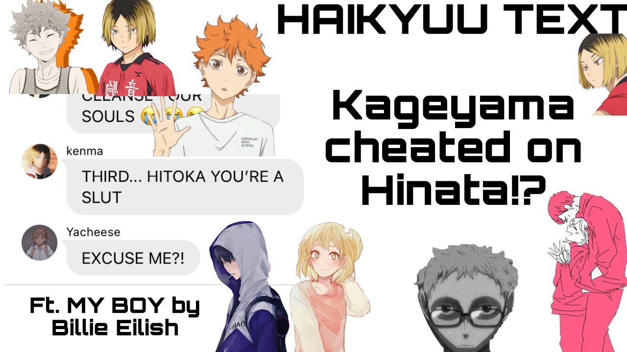 Kageyama Cheated on Hinata!?! // part 1 // My boy by Billie Eilish