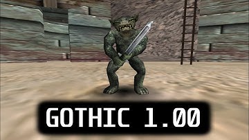 Gothic-1.00b DevBuild (07/12/00) - Gobbo Cut Anims