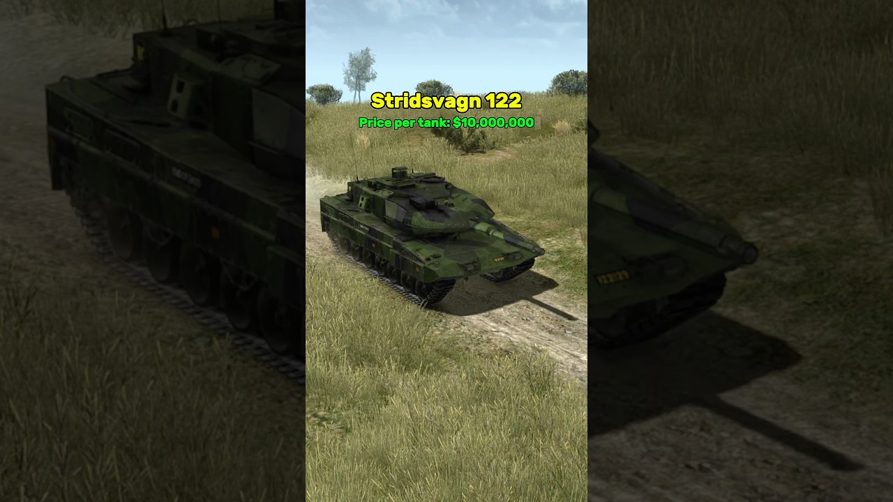 Stridsvagn 122 Tank - Leopard 2‘s Swedish Brother 💥 
