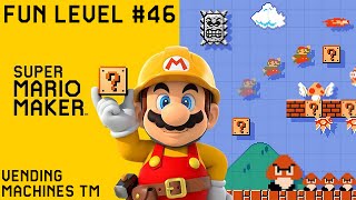 Super Mario Maker - Fun Level 46: Vending machines tm [1080p60]
