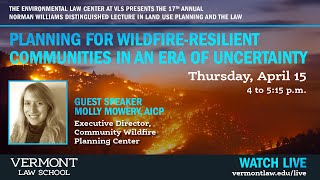 Famous 17th Annual Norman Williams Distinguished Lecture in Land Use Planning and the Law Wealth