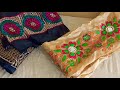 Creating a mobile cover using an old sari lace || how to make mobile cover at home