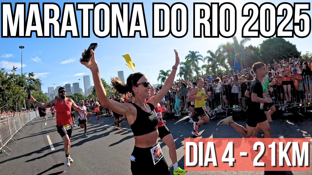 CORREMOS 21KM NA MARATONA DO RIO 2025 – A prova mais linda do Brasil!
