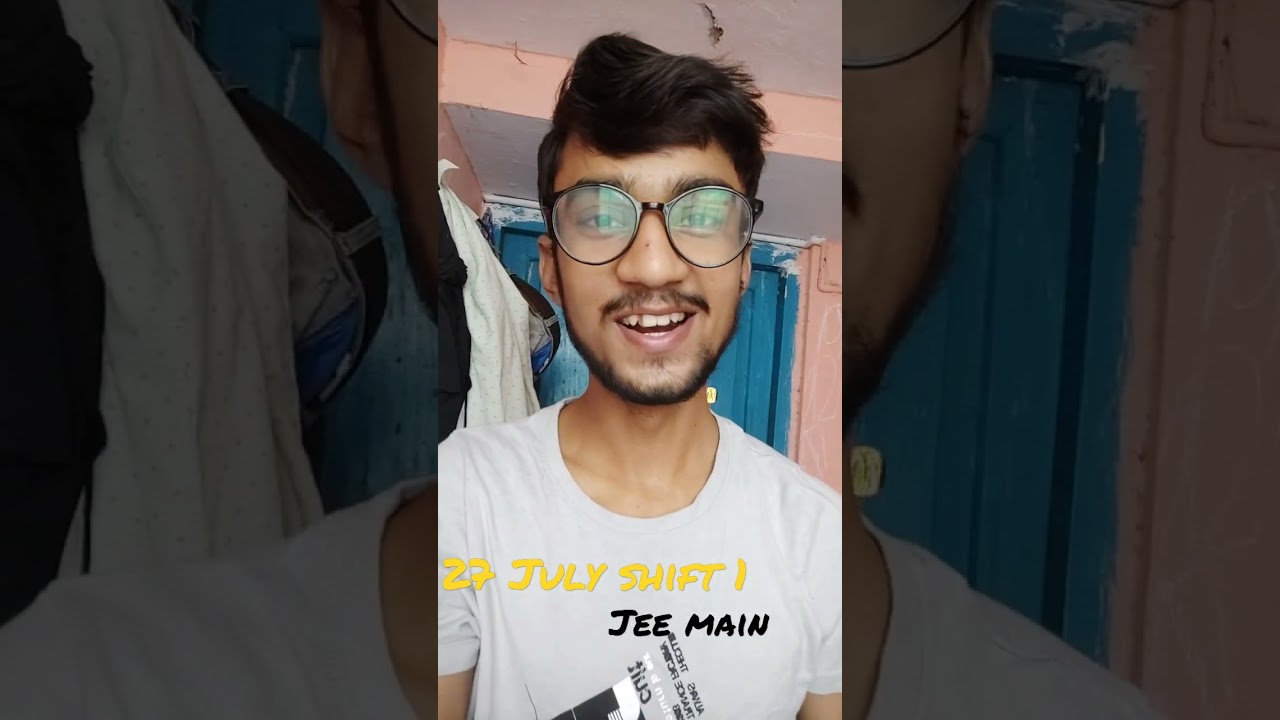 Students reaction 27 July shift 1 || JEE Mains || Easy or Tough | Trend change.