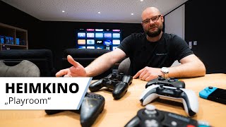 Home cinema PLAYROOM - planned and installed by HEIMKINORAUM Home cinema PLAYROOM - planned and installed by HEIMKINORAUM