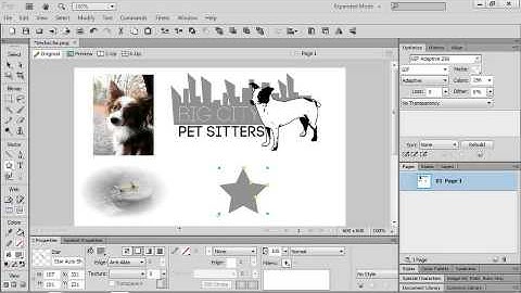 Adobe CS6 Design Web Workflow 2012 Integrating with Fireworks 04  Manipulating Vector Objects