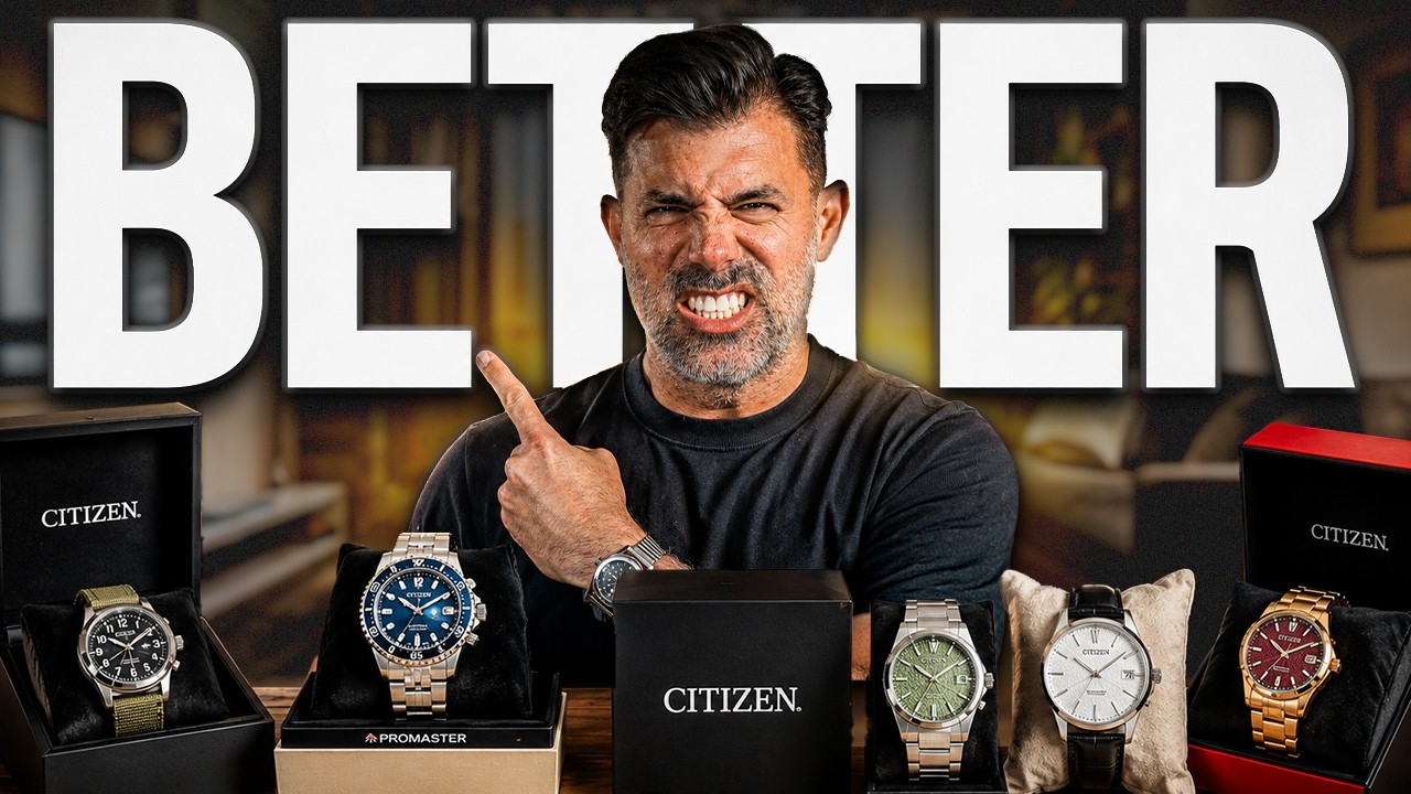 Seiko's Biggest Problem Is Citizen (7 Watches That Prove It) - YouTube - The Watch Bros