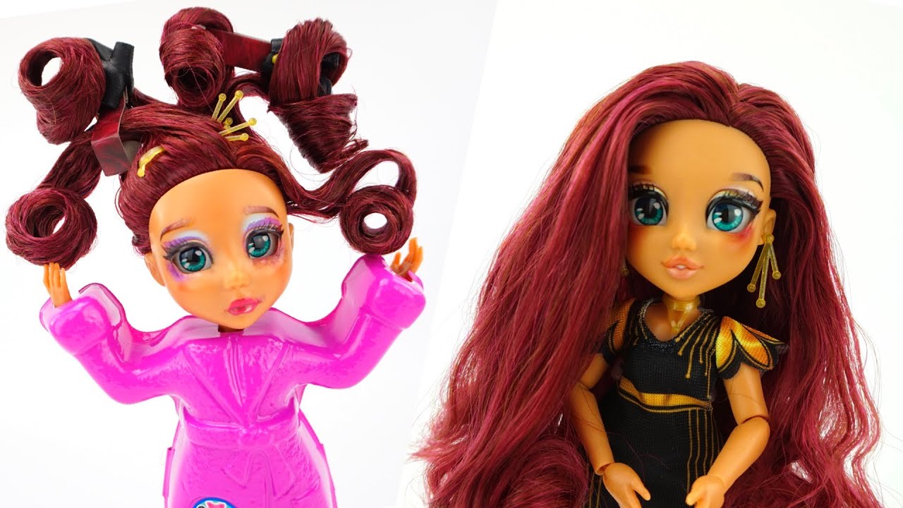 Играем и веселимся с куклой, готовимся к вечеринки, делаем прически и макияж