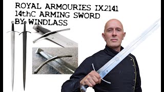 Royal Armouries Collection from Windlass: 14th Century Arming Sword IX.2141