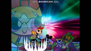 Bl4Ck Mugen Request Team Leonardo Vs Team Blossom