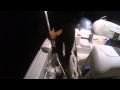 vanna and tony on 2 striper at block island