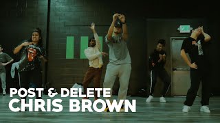 Post & Delete - Chris Brown | Tristan Edpao Choreography