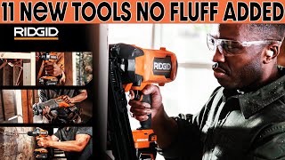 11 ALL NEW RIDGID Power Tools Coming In 2021 (ABSOLUTELY NO FLUFF)