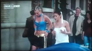 charmed kaley Cuoco leatheer