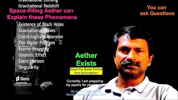 Aether Exists: Read Book Online for Free - See Description | Relativity May Be Wrong