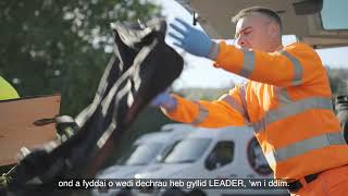 LEADER: Canolfan Ailgylchu Symudol Conwy