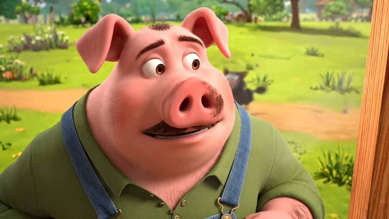 The Three Little Pigs, cartoon: An Epic Animated Adventure for Kids!