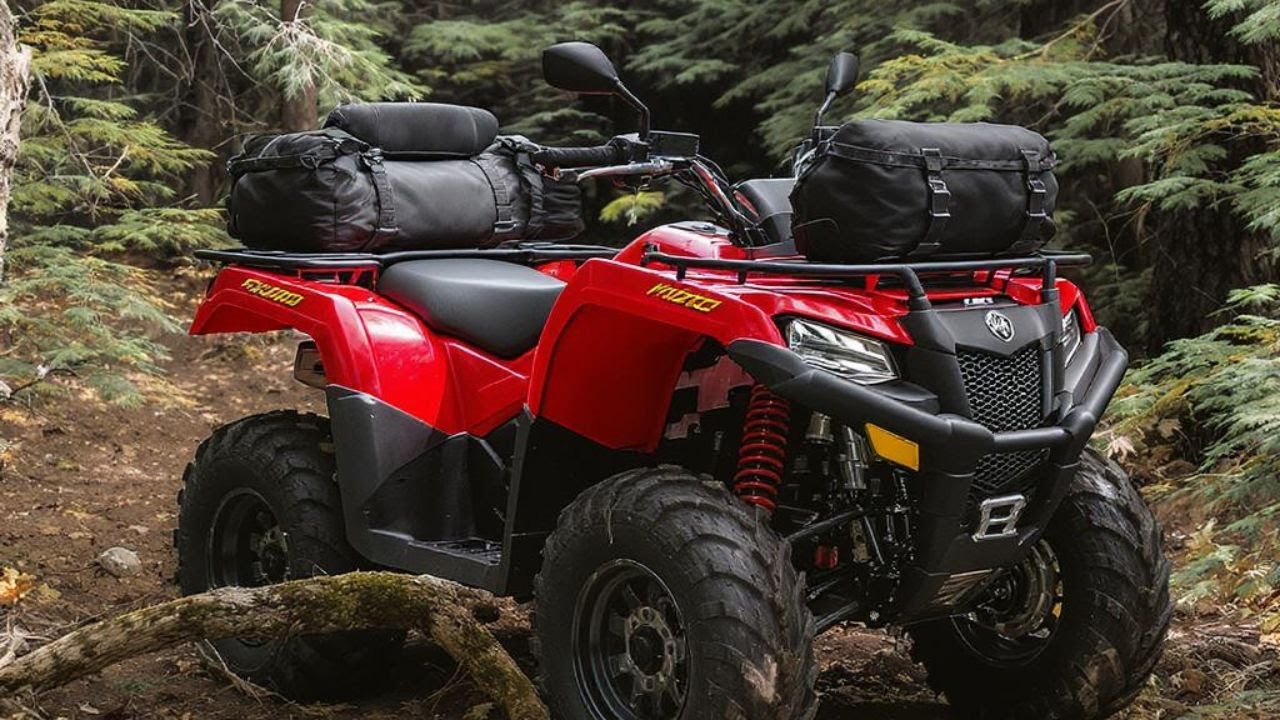 😨M-am pierdut prin padure | CF Moto 520L 2025