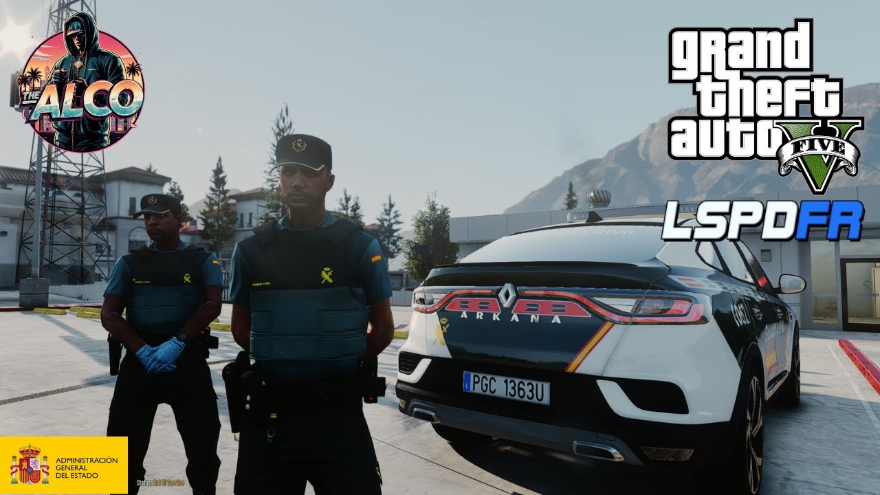 Realistic Police |  GTA5 LSPDFR |  Guardia Civil Mod | 4K QuantV + ReShade | Roleplay 2025 Ep.148🚔🔥