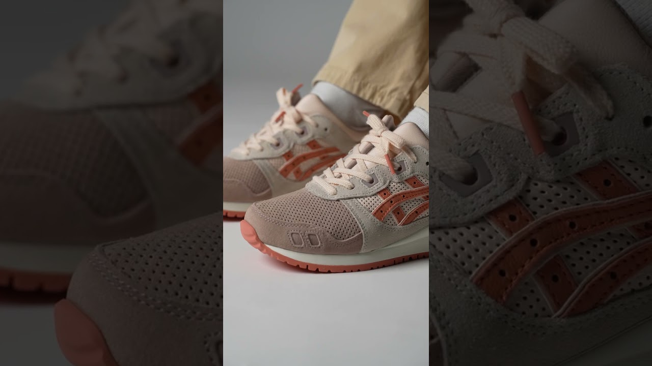 Asics GEL-Lyte III OG Fawn / Salmon - YouTube