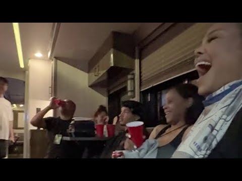 Vibin’ On The Bus Before Heading To Denver For Our Show On Sunday / TOGETHER AGAIN 2024