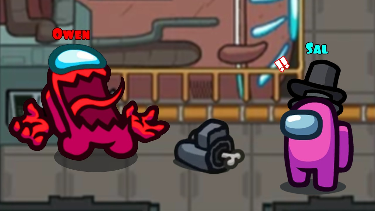 We Played Among Us HIDE N SEEK!