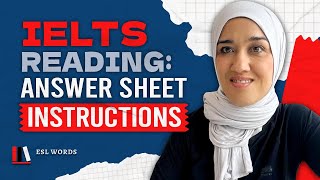 IELTS Reading Answer Sheet: Fill it Right