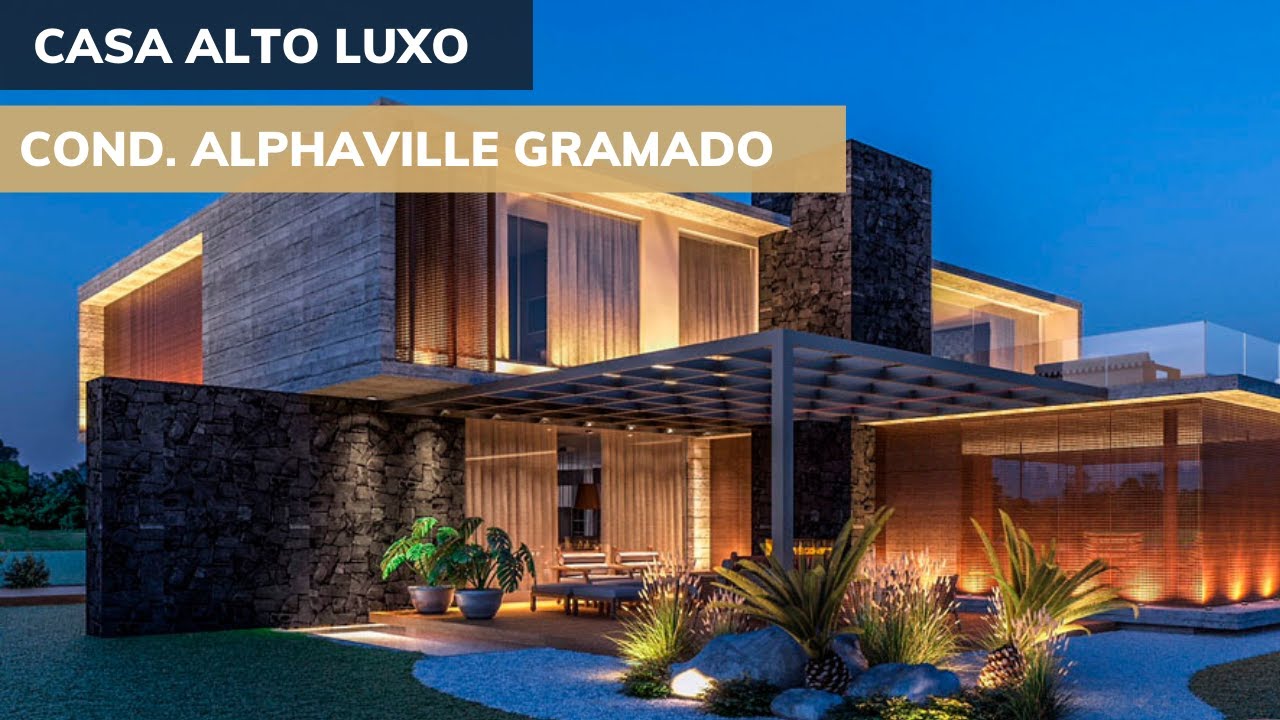 Casa Alto Padrão 5 dormitórios em Condomínio Fechado Gramado RS - Imobiliária Moura & Cruz
