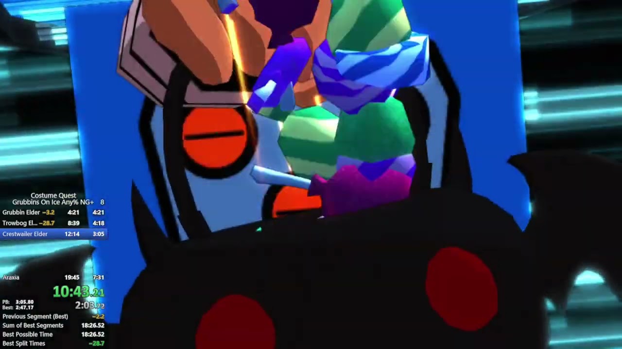 Grubbins on Ice Any% NG+ in 