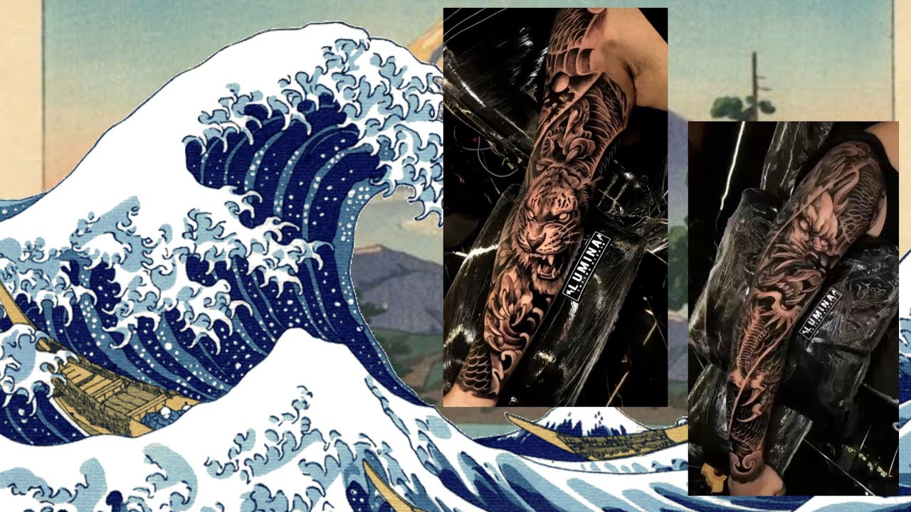 AMAZING JUST 2 DAYS JAPANESE FULL SLEEVE TATTOO FINISH
