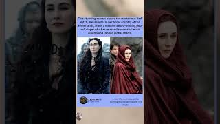 The Red Witch Melisandre Is a Secret Global Pop Star! 🔴🎶