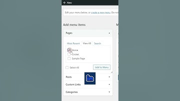 How to Create Menu Quickly in WordPress
