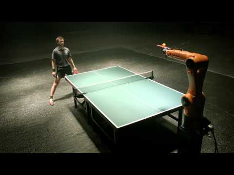 Timo Boll vs. KUKA-robot - Teaser