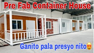 Prefab container house na pwedeng gamitin as Tiny house , Rest house , Apartment ,office at shop