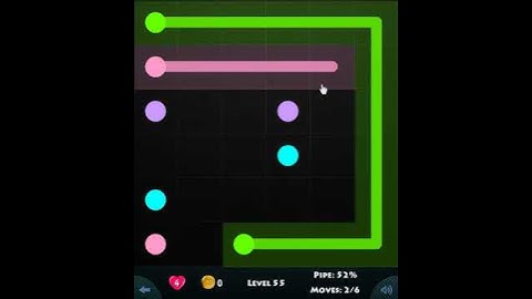 GREEN PACK LEVEL 55 - FLOW GAME ON FACEBOOK Connect the dots