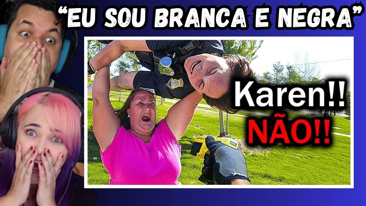 Mulheres DESCONTROLADAS (Karens) Que LUTARAM Com Policiais Arquivo Obscuro // REACT