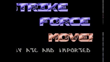 Strike Force + Movers Intro - Commodore 64 - C64 - Serve and Volley - Cracktro (PAL)