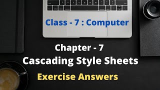Class 7 Computer Lesson 7 Exercise answer | Class 7 Computer Chapter 7 Question Answer | Educare
