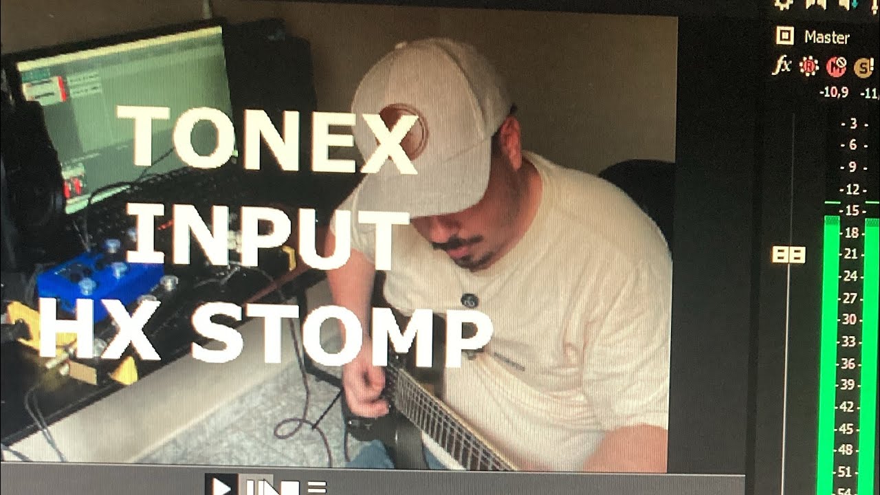 Hx Stomp + Tonex - Qual a melhor maneira de usar