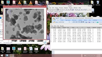 How to calculate particle size using ImageJ software